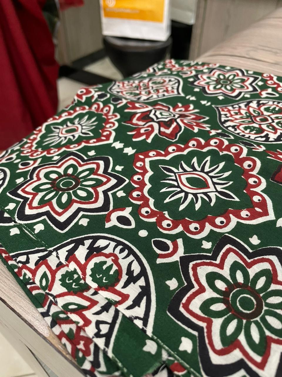 SP25A034 Maroon Green Pure Handloom Kanchi Cotton Saree