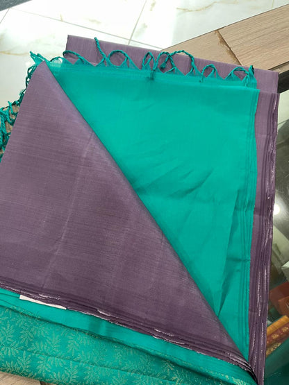 SP25A017 Lavender Pure Handloom Soft Silk Saree