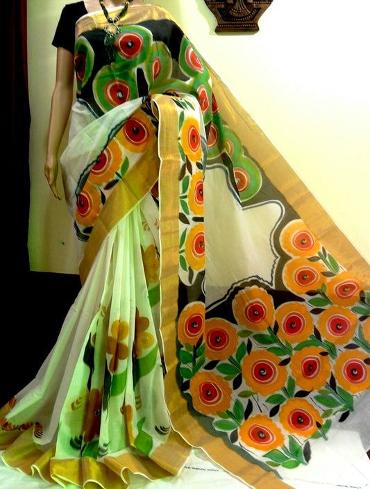 pj-sun-floral-hand-painted-kerala-cotton-saree-kcadi022