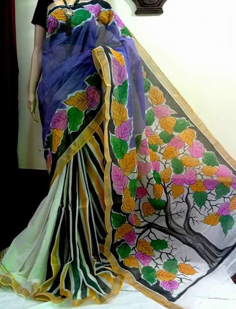 pj-tree-design-hand-painted-kerala-cotton-saree-kcadi031