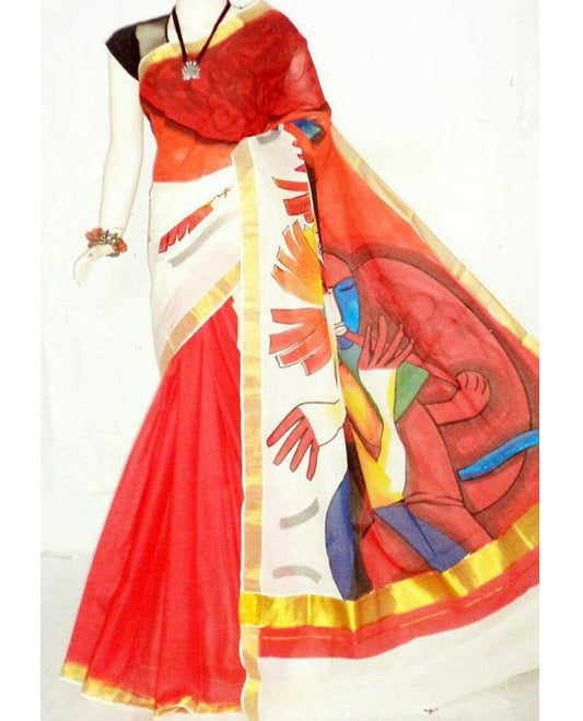 pj-krishna-hand-painted-kerala-cotton-saree-kcadi071