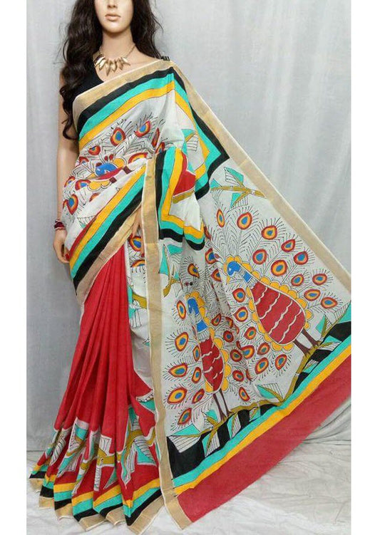pj-peacock-design-hand-painted-kerala-cotton-saree-kcadi005