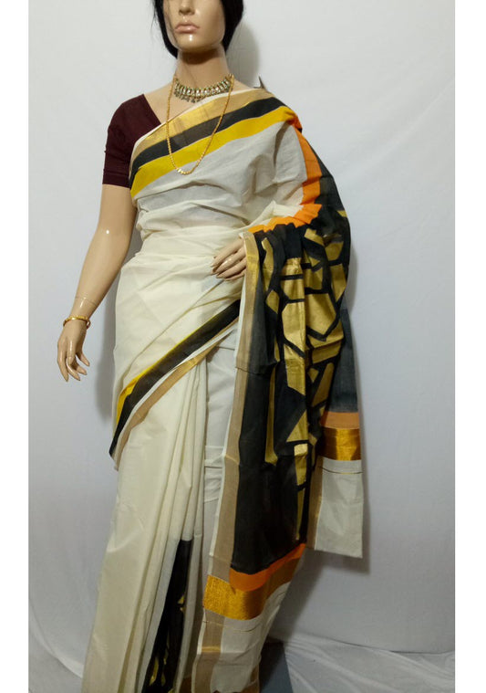 pj-hand-painted-kerala-cotton-saree-kcadi080