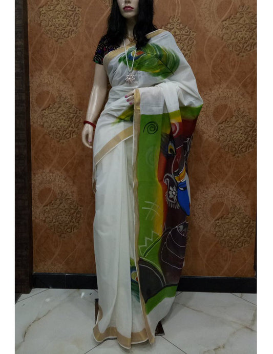 pj-hand-painted-kerala-cotton-saree-kcadi083