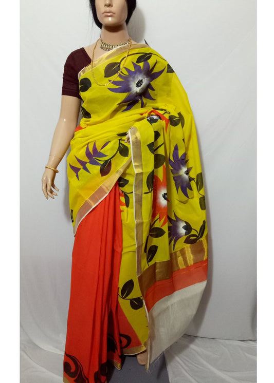 pj-hand-painted-kerala-cotton-saree-kcadi085